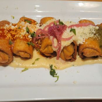 The Monica - mini chimis banderas - Breakfast & Brunch Near Me - Tucson, Arizona The Monica - mini chimis banderas - Breakfast & Brunch Near Me - Tucson, Arizona