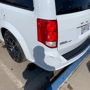 Budget - Banged up bumper #2 and cracked tail light - Car Rental Near Me - Denver, Colorado Budget - Banged up bumper #2 and cracked tail light - Car Rental Near Me - Denver, Colorado