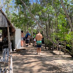 Reserva Ecológica El Corchito - Lockers for rent (you cannot bring your bags into the reserve)