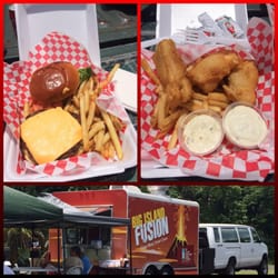 Big Island Fusion - Ono grindz #fishnchips #cheeseburgerfrenchfries