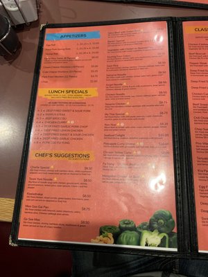 Menu photo 6 My Thai Restaurant Amarillo, TX