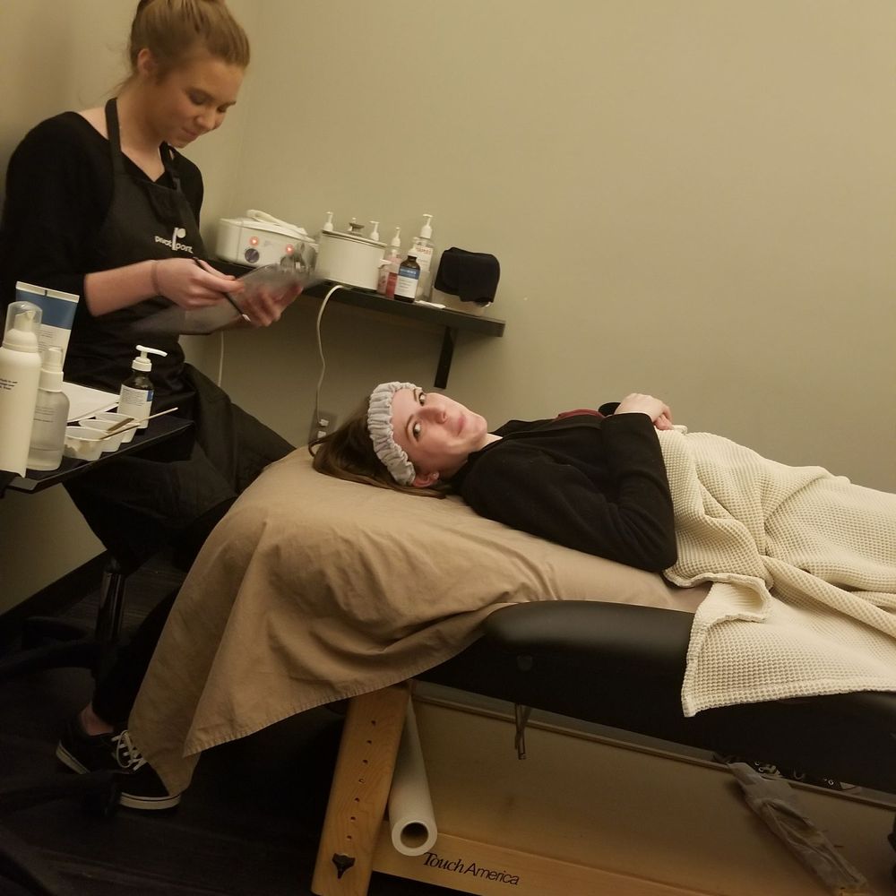 Educators of Beauty - My SIL getting the custom 1 hr facial. - Cosmetology Schools Near Me - Peru, Illinois Educators of Beauty - My SIL getting the custom 1 hr facial. - Cosmetology Schools Near Me - Peru, Illinois