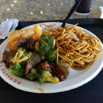 Panda Express - Amazing shrimp and beef chow mein! - Chinese Near Me - Garden City, Idaho