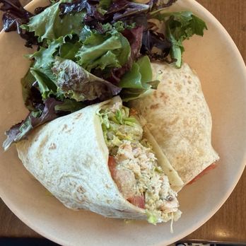 Flower Child - The 1924 wrap with seasoned chicken and crispy lettuce - Salad Near Me - Riverton, Utah Flower Child - The 1924 wrap with seasoned chicken and crispy lettuce - Salad Near Me - Riverton, Utah