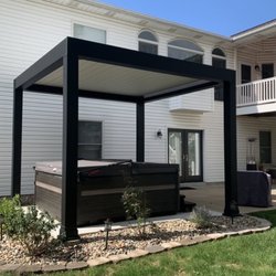 The Luxury Pergola - Built with American Heart - Your American Dream backyard is waiting