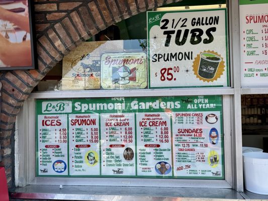Menu photo 5 L&B Spumoni Gardens Brooklyn, NY Menu photo 5 L&B Spumoni Gardens Brooklyn, NY