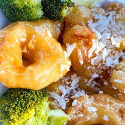 King China Express - Coconut Shrimp & Broccoli