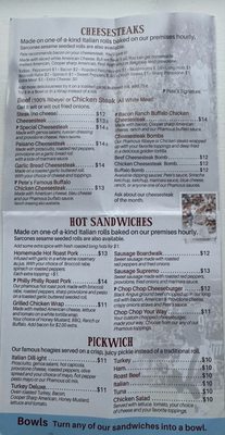 Menu photo 3 Slack's Hoagie Shack Warrington, PA