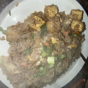 Siam Thai - Tofu Thai Fried Rice with crispy tofu - Thai Near Me - Athens, Ohio Siam Thai - Tofu Thai Fried Rice with crispy tofu - Thai Near Me - Athens, Ohio