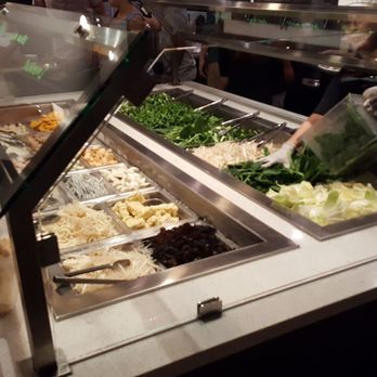 Dada Shabu Shabu Buffet - Tons of veggies and hot pot meatballs - Korean Near Me - Irvine, California