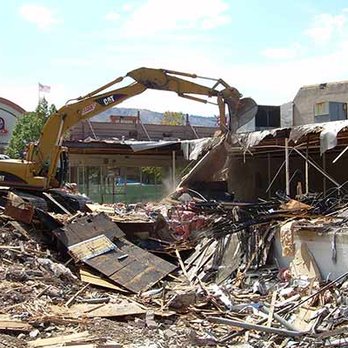 Bill's Earth Services - Commercial building demo. - Excavation Services Near Me - Stoughton, Wisconsin Bill's Earth Services - Commercial building demo. - Excavation Services Near Me - Stoughton, Wisconsin