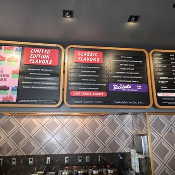 Salt & Straw - Interior -- Menu Board - Desserts Near Me - San Diego, California