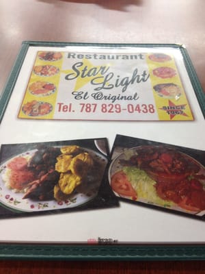 Menu photo 3 Star Light El Original Adjuntas, PR