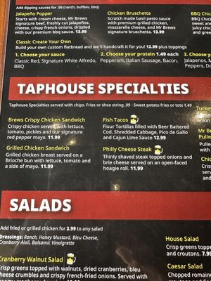 Menu photo 8 Mr Brews Taphouse Murfreesboro, TN