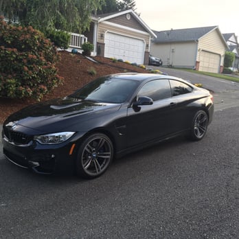 Diamond Window Tinting - Next to do is windshield. - Car Window Tinting Near Me - Tukwila, Washington
