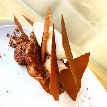 Le Kitchen Café - La Variation Chocolat élaborée pour Omnivore. Je propose qu'on l'appelle Chocovore. Et qu'elle revienne souvent sur la carte ! - French Near Me - Lyon, 69