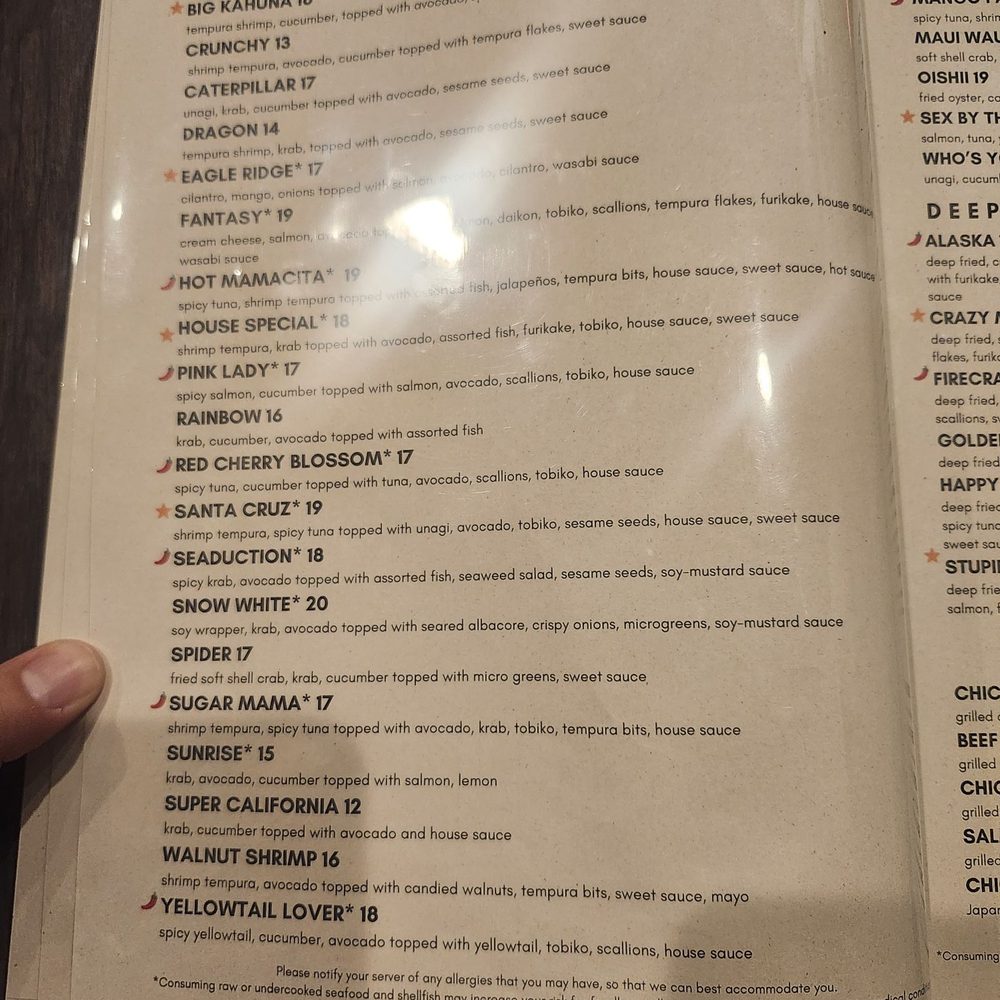 Pearl Sushi Lovers - Lover roll menu - Japanese Near Me - Gilroy, California Pearl Sushi Lovers - Lover roll menu - Japanese Near Me - Gilroy, California