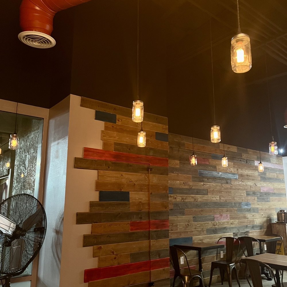 Cafe 86 - View from love seat - dimly lit, and seating widely available - Cafes Near Me - Northridge, California