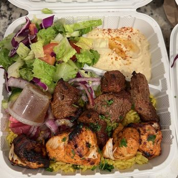 Risen Bakery & Grill - Combo steak and chicken - Modern European Near Me - Upland, California Risen Bakery & Grill - Combo steak and chicken - Modern European Near Me - Upland, California