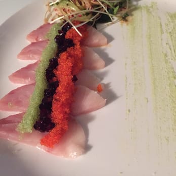 Amuse Wine Bar - Hamachi Sashimi! So delish! - Wine Bars Near Me - Honolulu, Hawaii Amuse Wine Bar - Hamachi Sashimi! So delish! - Wine Bars Near Me - Honolulu, Hawaii