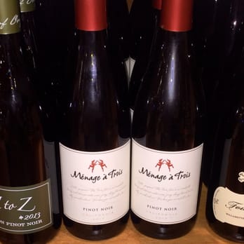 Stew Leonards - Ménage à Trois Pinot Noir $14.99 a bottle - Beer, Wine & Spirits Near Me - Clifton, New Jersey