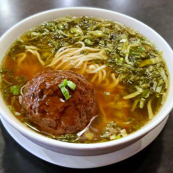 Shanghai Kitchen - pork meatball and pickled vegetable noodle soup - Dim Sum Near Me - Englewood, Colorado