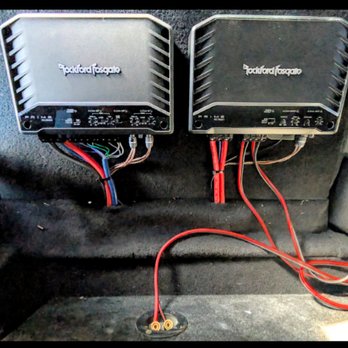 LA Stereo - Fosgate amps mono for bass and 4 channel for mids and highs - Car Stereo Installation Near Me - Victorville, California