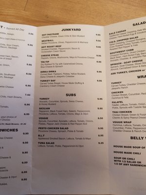 Menu photo 5 Full Belly Deli - Mill Street Reno, NV