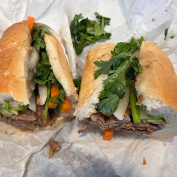 Crackle and Crumb - Beef lemongrass Banh Mi. I can literally taste and smell this picture - Vietnamese Near Me - Reno, Nevada Crackle and Crumb - Beef lemongrass Banh Mi. I can literally taste and smell this picture - Vietnamese Near Me - Reno, Nevada