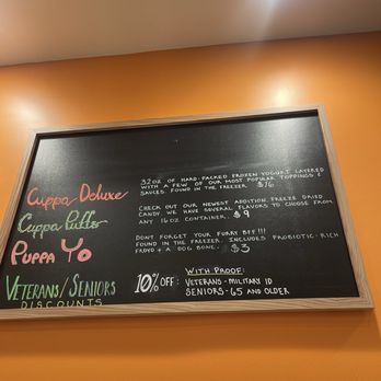 Cuppa Yo - Menu - Ice Cream & Frozen Yogurt Near Me - Dublin, California