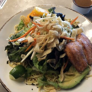 SeventyOne - Asian crunch salad with salmon - American Near Me - Snowbird, Utah