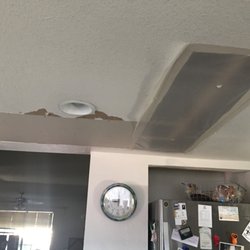 Leading Edge Drywall - Ceiling Repair - Before