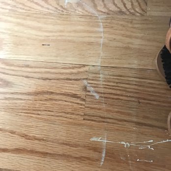 Harlem Property Re+Development - Paint of floors. This photo was taken right after renovation in 2017 so this is NOT from age/wear. - General Contractors Near Me - New York, New York