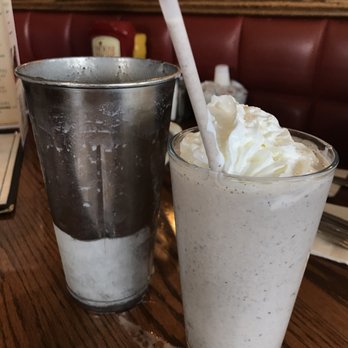 Harvester Restaurant - Huckleberry shake, yum! - American Near Me - Spangle, Washington