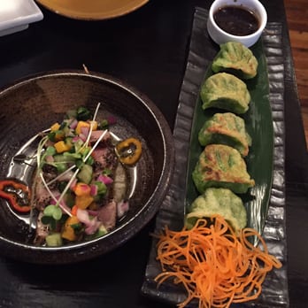 Lazy Fish - Shrimp dumplings and Hawaiian tuna - Sushi Bars Near Me - Frederick, Maryland Lazy Fish - Shrimp dumplings and Hawaiian tuna - Sushi Bars Near Me - Frederick, Maryland