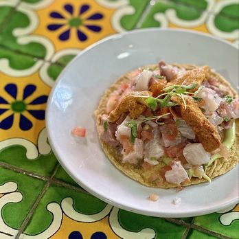 Holbox - Kanpachi & Uni Tostada - the best! - Latin American Near Me - Los Angeles, California Holbox - Kanpachi & Uni Tostada - the best! - Latin American Near Me - Los Angeles, California