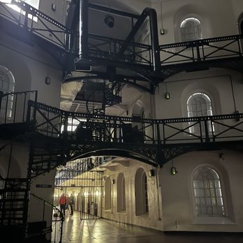The Crumlin Road Gaol - Main area inside of the prison showing all the wings - Historical Tours Near Me - Belfast, BFS