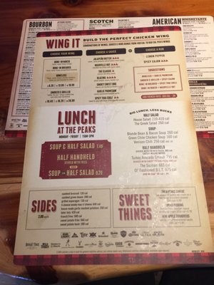 Menu photo 4 Twin Peaks Madison Heights, MI Menu photo 4 Twin Peaks Madison Heights, MI