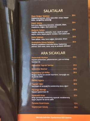 Menu photo 4 Cappa Gusto Nevşehir, 50 Menu photo 4 Cappa Gusto Nevşehir, 50