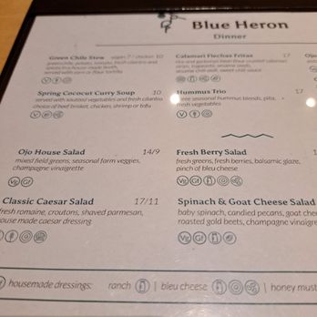 Blue Heron Restaurant - New American Near Me - Santa Fe, New Mexico