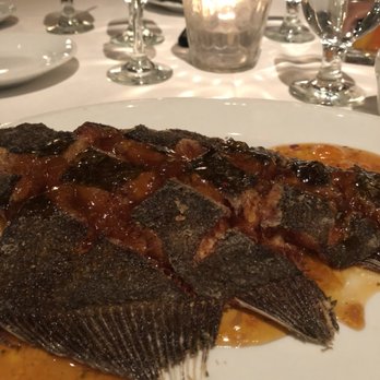 Anson - flash fried flounder with an apricot sauce; side of apple vinegar slaw. - Seafood Near Me - Charleston, South Carolina