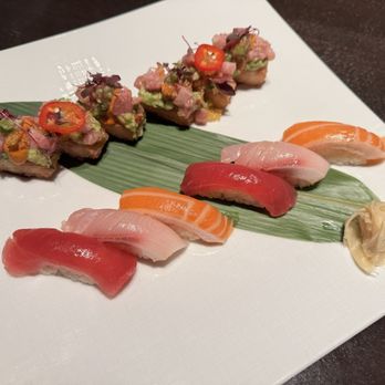 Sushisamba - Sushi assortment from tasting menu - Asian Fusion Near Me - Las Vegas, Nevada