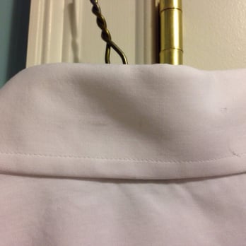 Dependable Cleaners & Laundromat - Savin Hill - Brand new shirt with brand new dry cleaner stains. Never worn. - Sewing & Alterations Near Me - Dorchester, Massachusetts