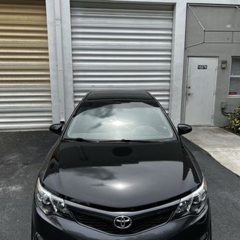 GQ Stance & Wraps - After,  Completed hood and roof - Auto Customization Near Me - Sunrise, Florida