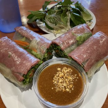 Pho Fever Bistro - A4. Pork Sausage Spring Rolls - Vietnamese Near Me - West Los Angeles, California Pho Fever Bistro - A4. Pork Sausage Spring Rolls - Vietnamese Near Me - West Los Angeles, California