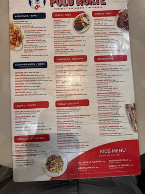 Menu photo 4 Polo Norte - Coral Way Miami, FL Menu photo 4 Polo Norte - Coral Way Miami, FL