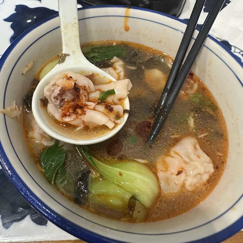 Changan Kitchen - Beef and shrimp Wonton soup - Dim Sum Near Me - Chino Hills, California