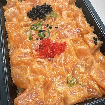 Basa Seafood Express - Spicy Salmon Poke - Seafood Near Me - San Francisco, California Basa Seafood Express - Spicy Salmon Poke - Seafood Near Me - San Francisco, California