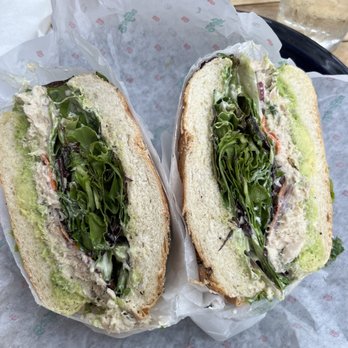 Bodega - Lettuce, dill tuna salad, avocado, carrots, and honey basil aioli - Sandwiches Near Me - Charleston, South Carolina