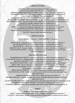 Menu photo 1 Pearl Lounge Eureka, CA